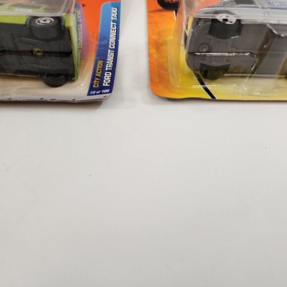 Matchbox Ford Transit Vans Taxi MBX Metal Diecast Cars Lot of 5 New MOC - Picture 11 of 16